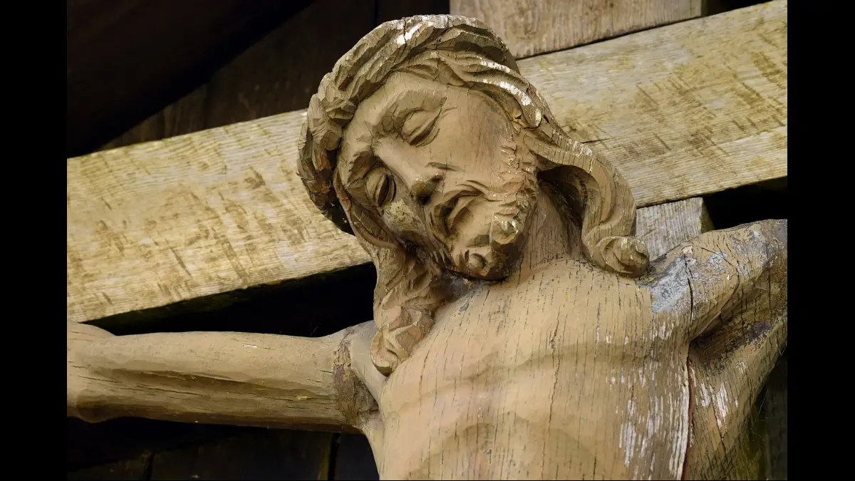 Gesù morto sulla croce