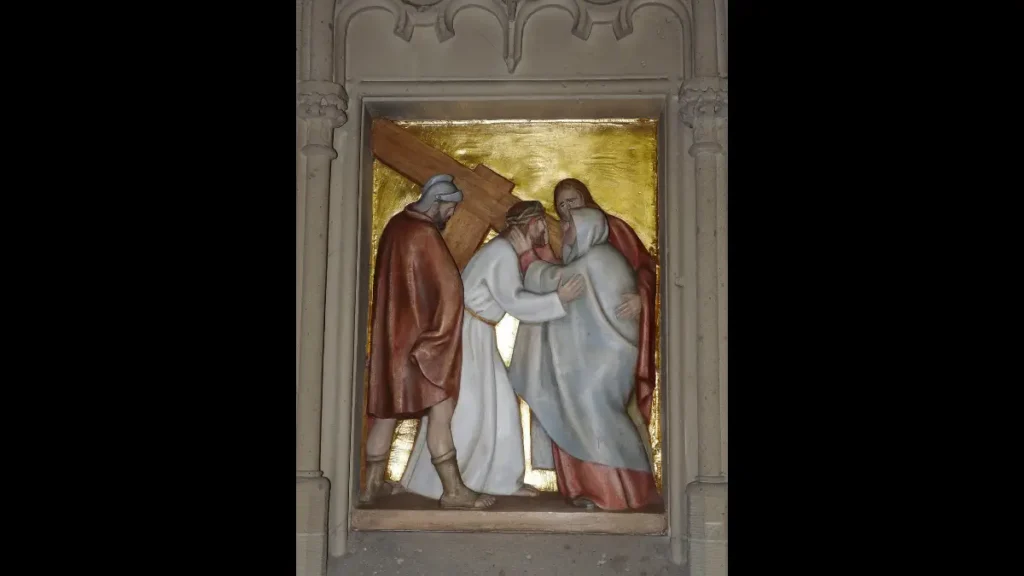 Gesù incontra Maria