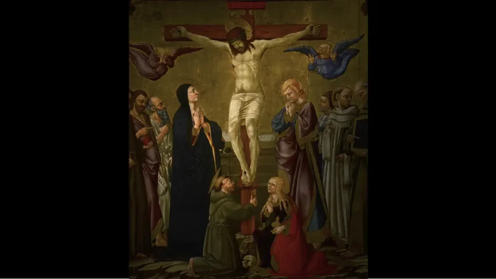 Gesù morente in croce