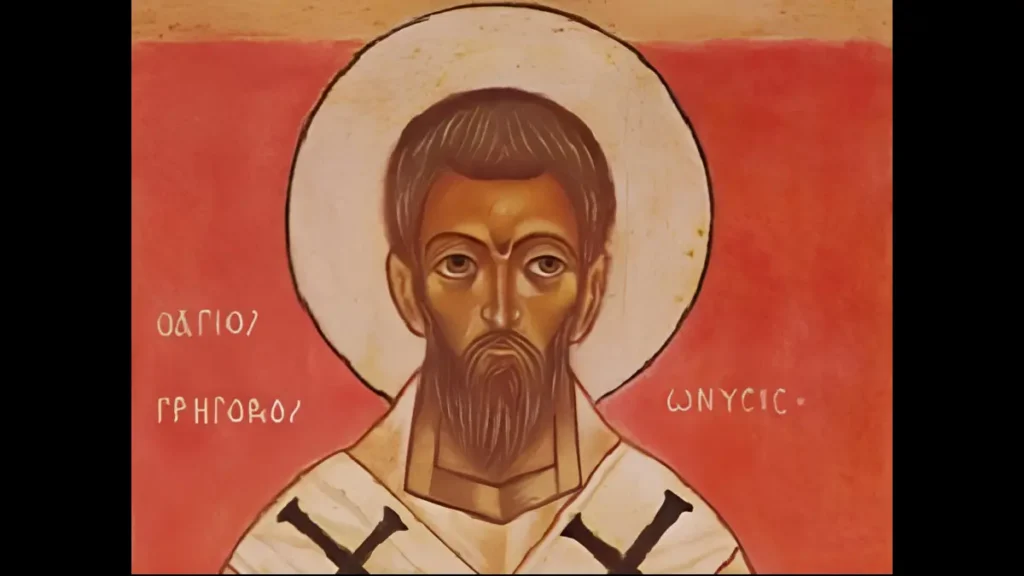 San Gregorio di Nissa vescovo