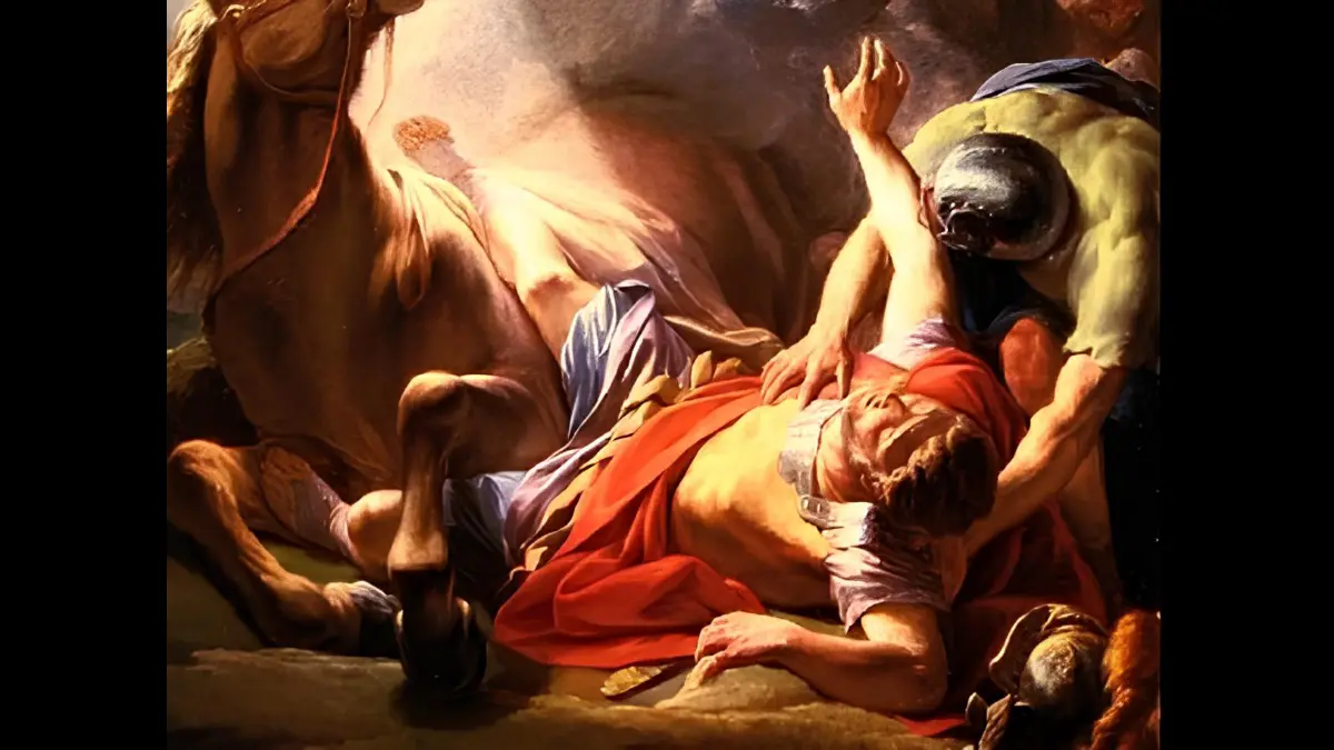 Gesù converte san Paolo