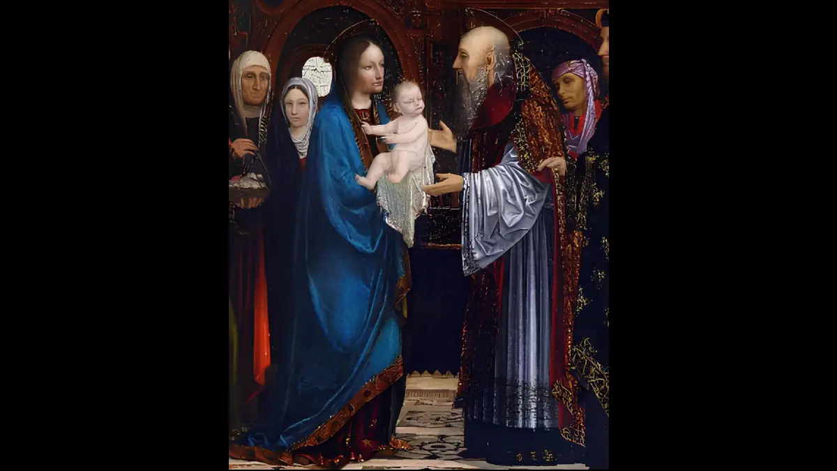 Maria presenta Gesù