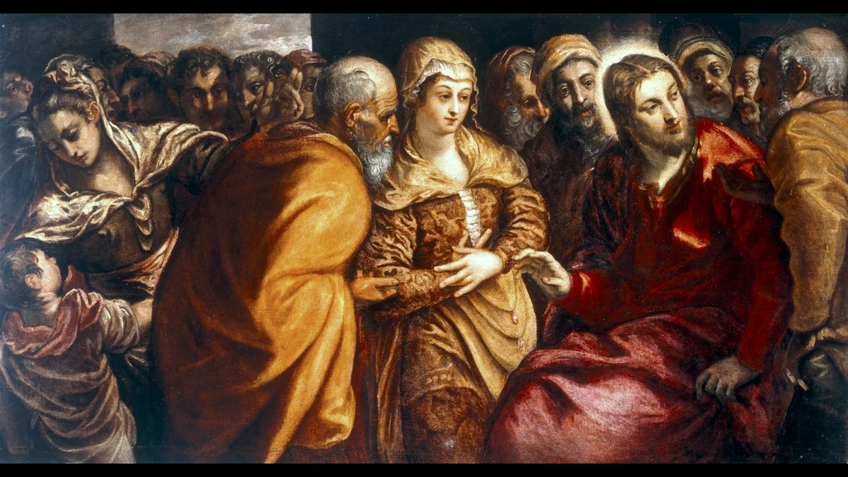Gesù converte l'adultera