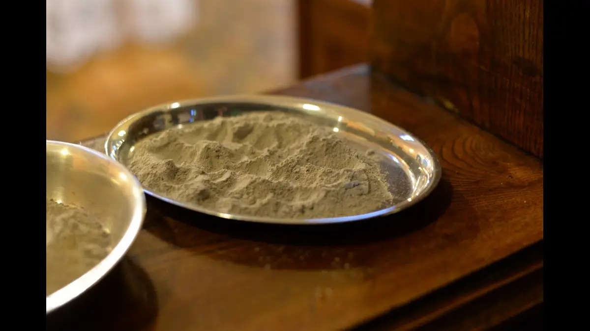 Vassoio con le ceneri