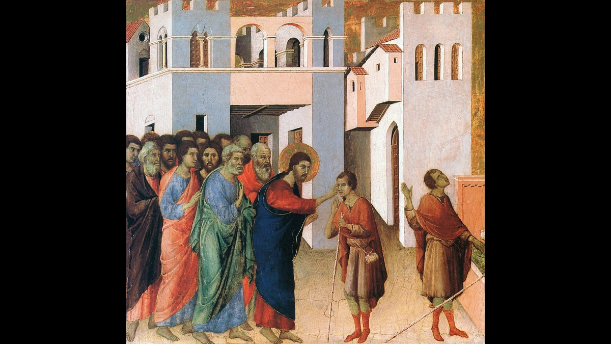 Gesù guarisce il nato cieco