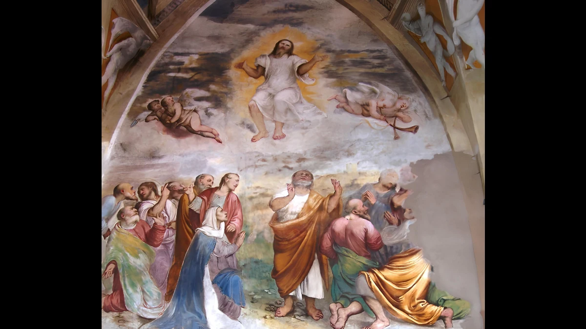 Gesù ascende al cielo