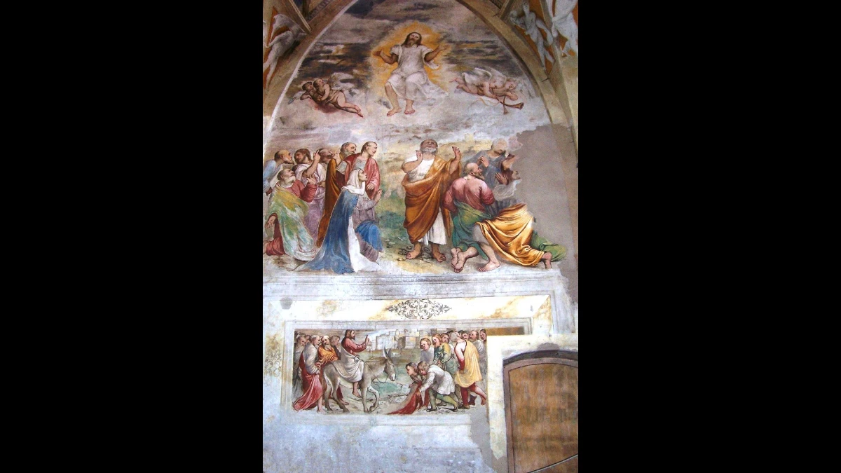 Gesù ascende al cielo