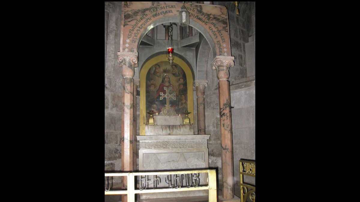 Cappella del sorteggio della veste di Gesù