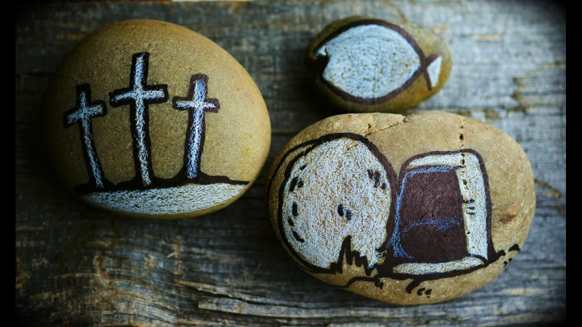 I simbolo dei primi cristiani croce pesce sepolcro vuoto