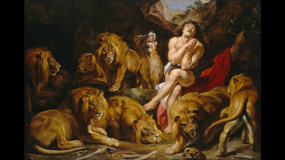 Daniele nella fossa dei leoni