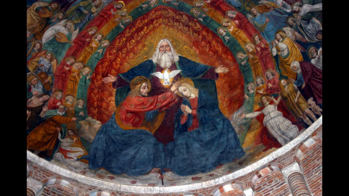La Trinità incorona Maria