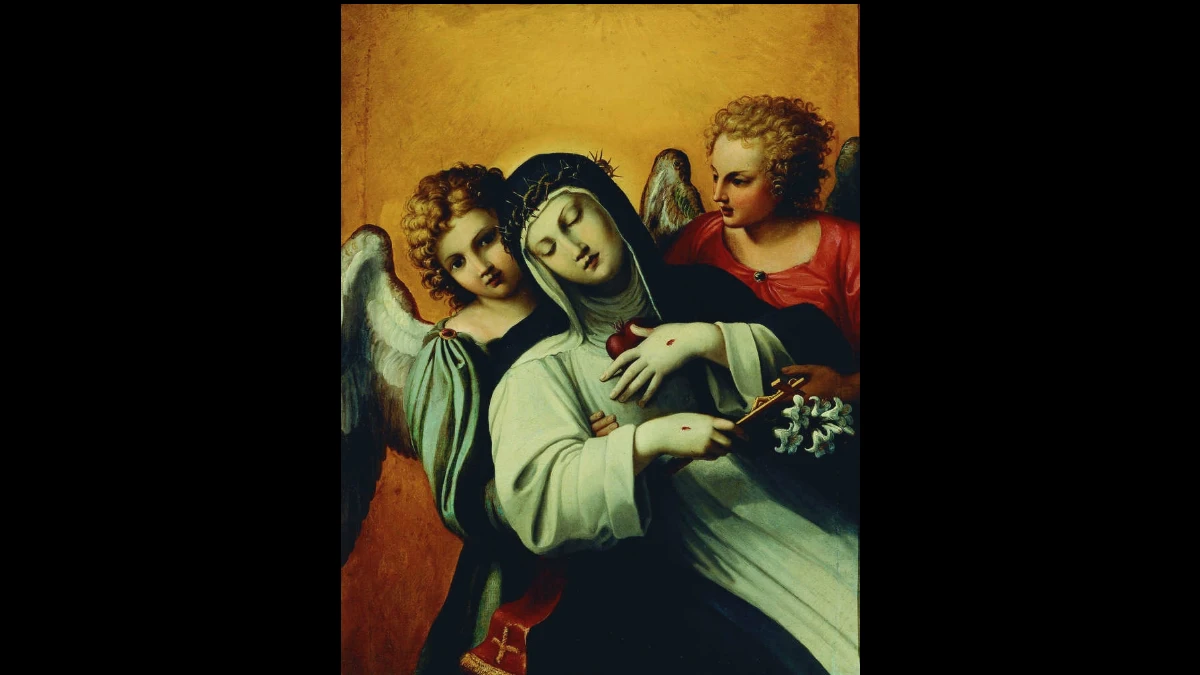 Estasi di santa Caterina da Siena