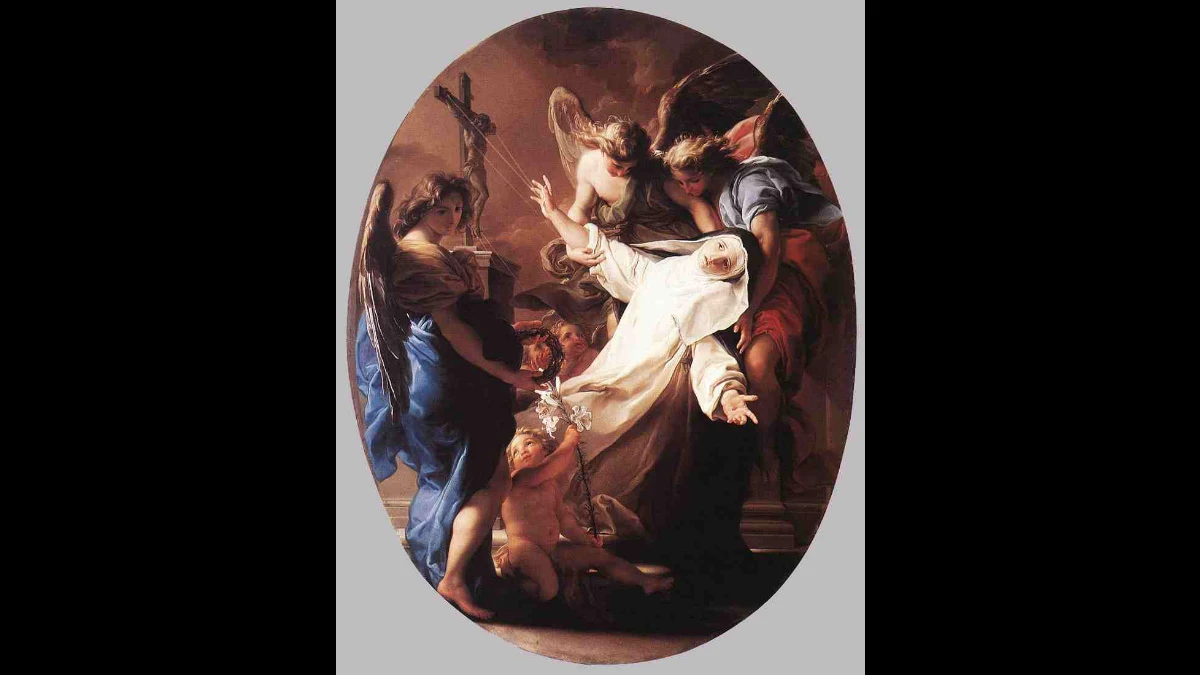 Estasi di santa Caterina da Siena