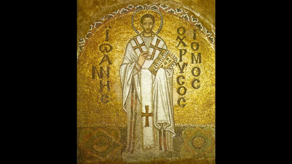 San Giovanni Crisostomo, vescovo e dottore della Chiesa