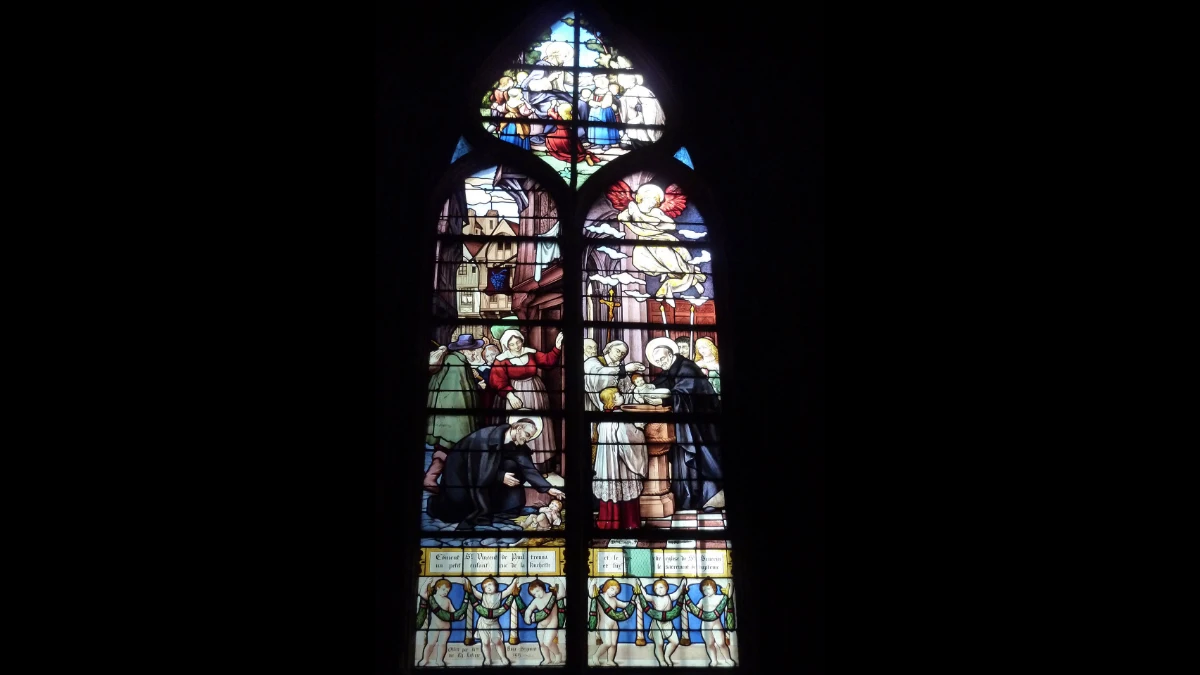 San Vincenzo assiste i primi bambini abbandonati