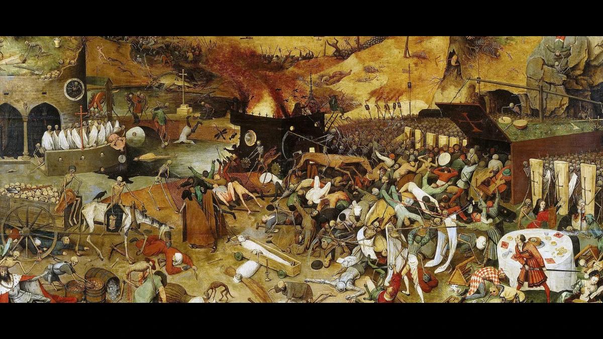 Visione della desolazione prodotta dalla morte