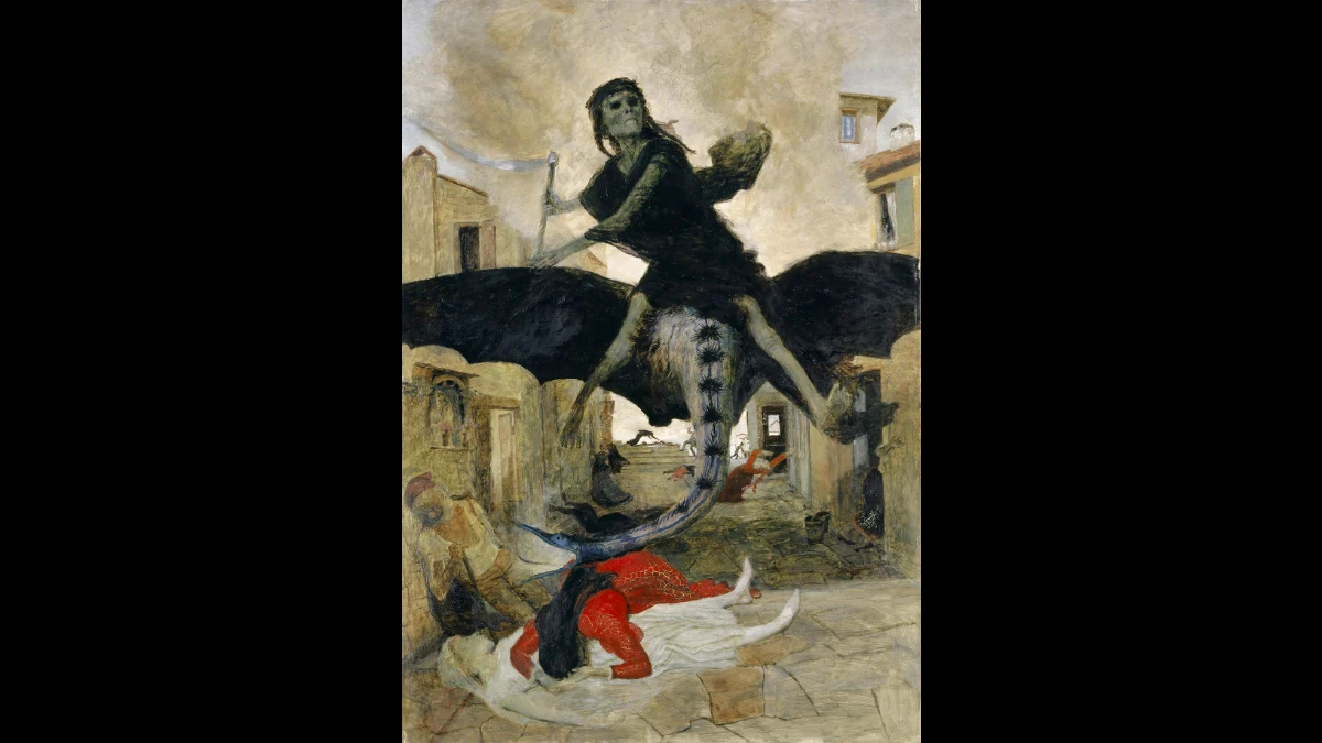 La morte colpisce col flagello della peste