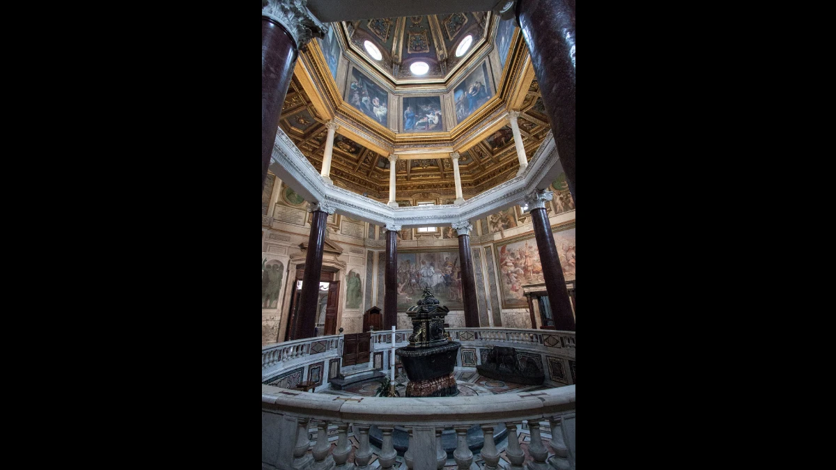 Interno del Battistero di san Giovanni