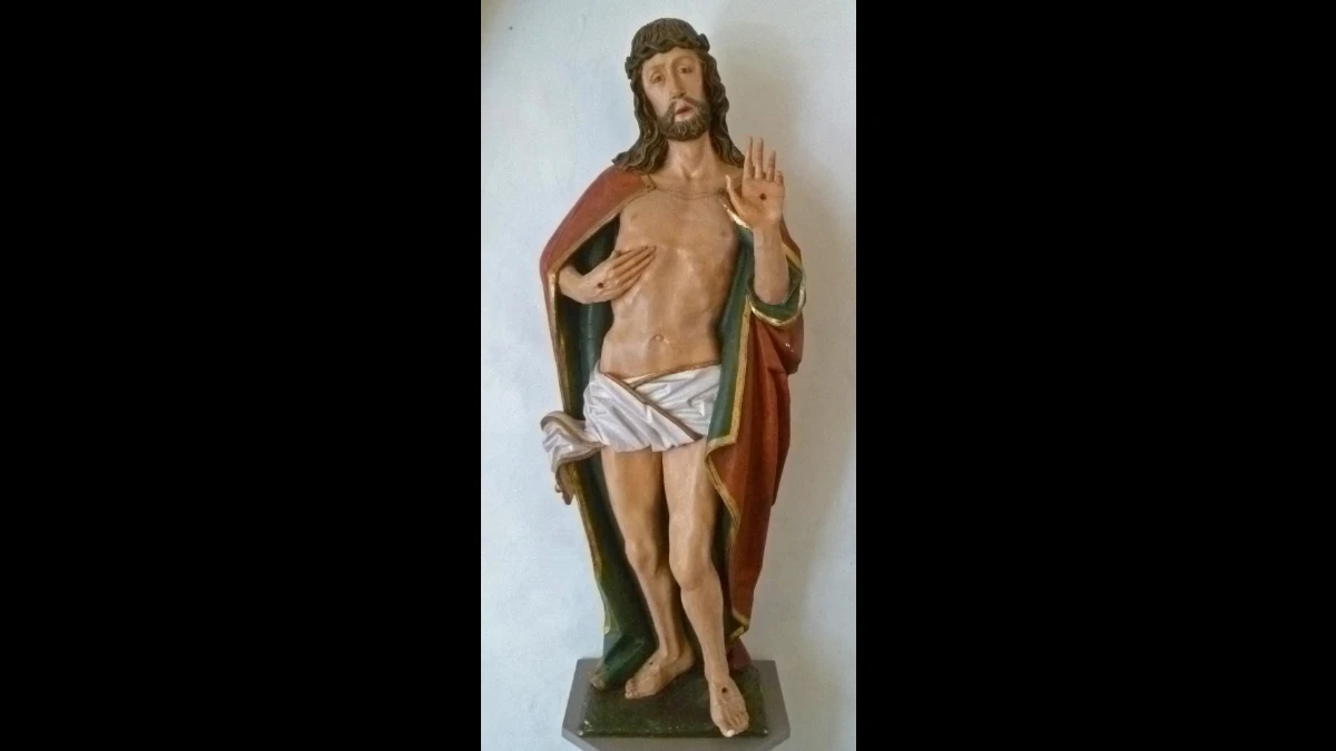 Gesù risorto mostra le sue ferite