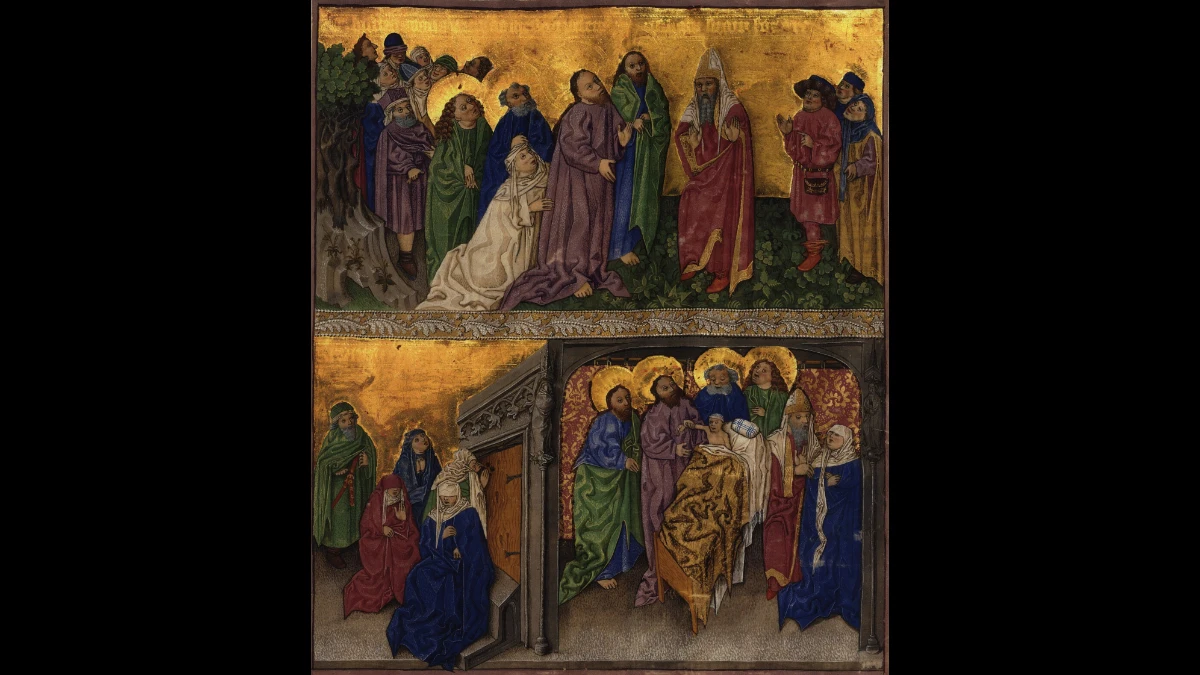 Guarigione dell'emorroissa e risurrezione della figlia di Giairo