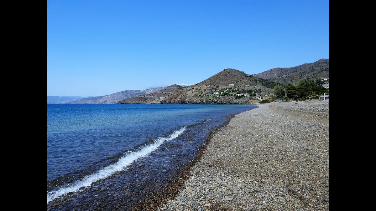 Spiaggia di un'isola della Grecia