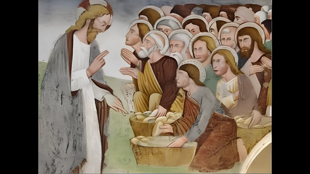Moltiplicazione dei pani da parte di Gesù