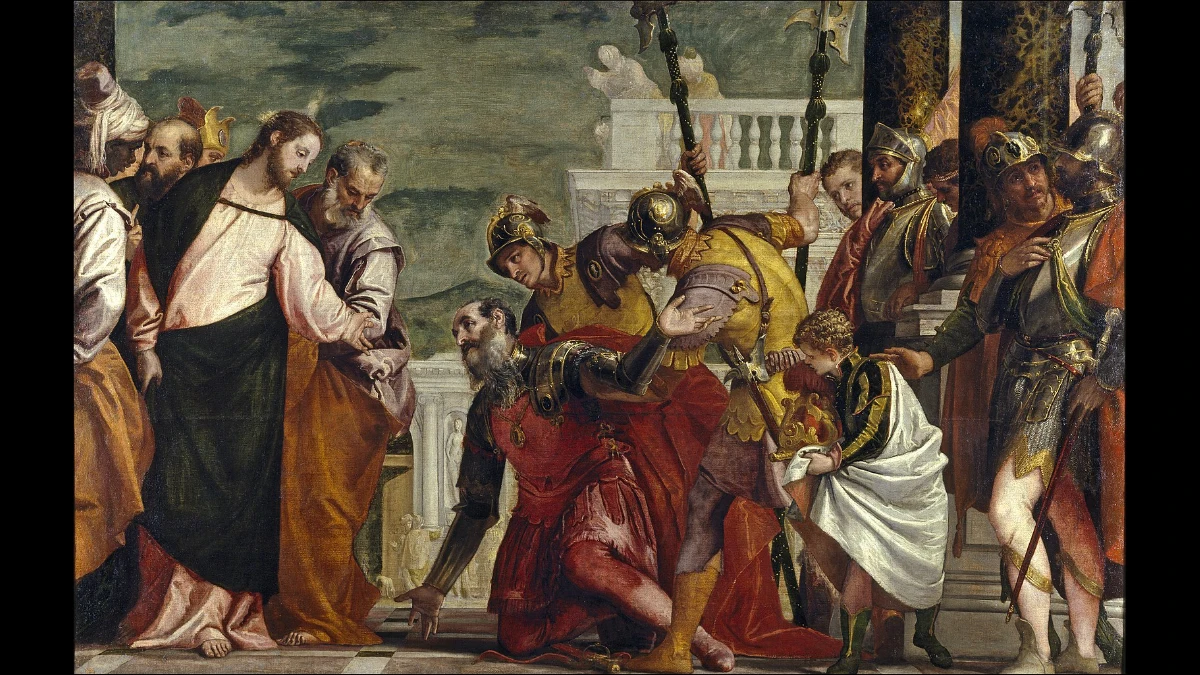 Gesù a casa del centurione