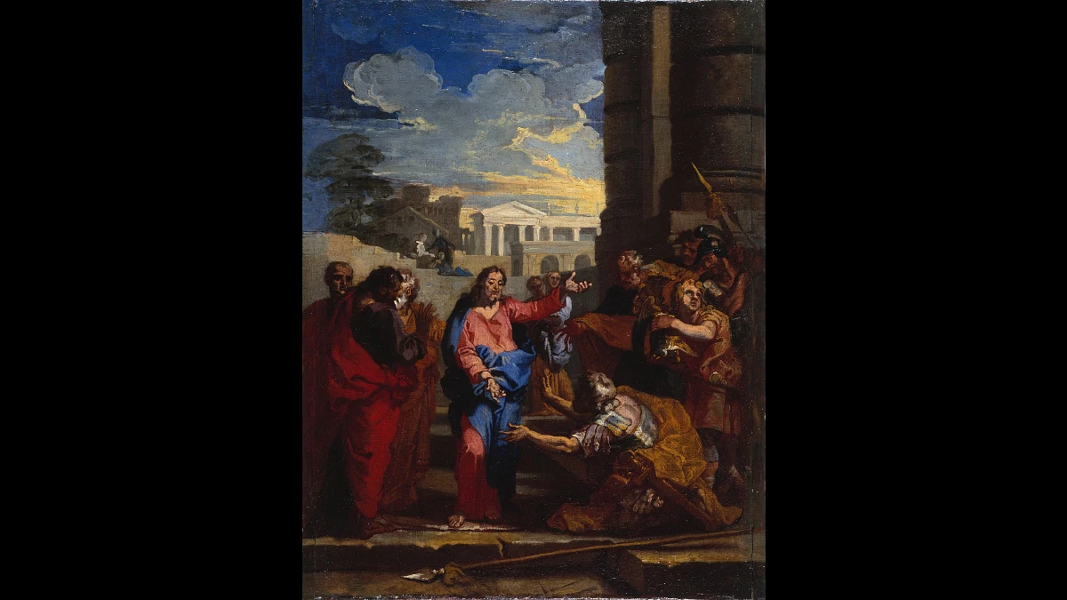 Gesù con il centurione di Cafarnao