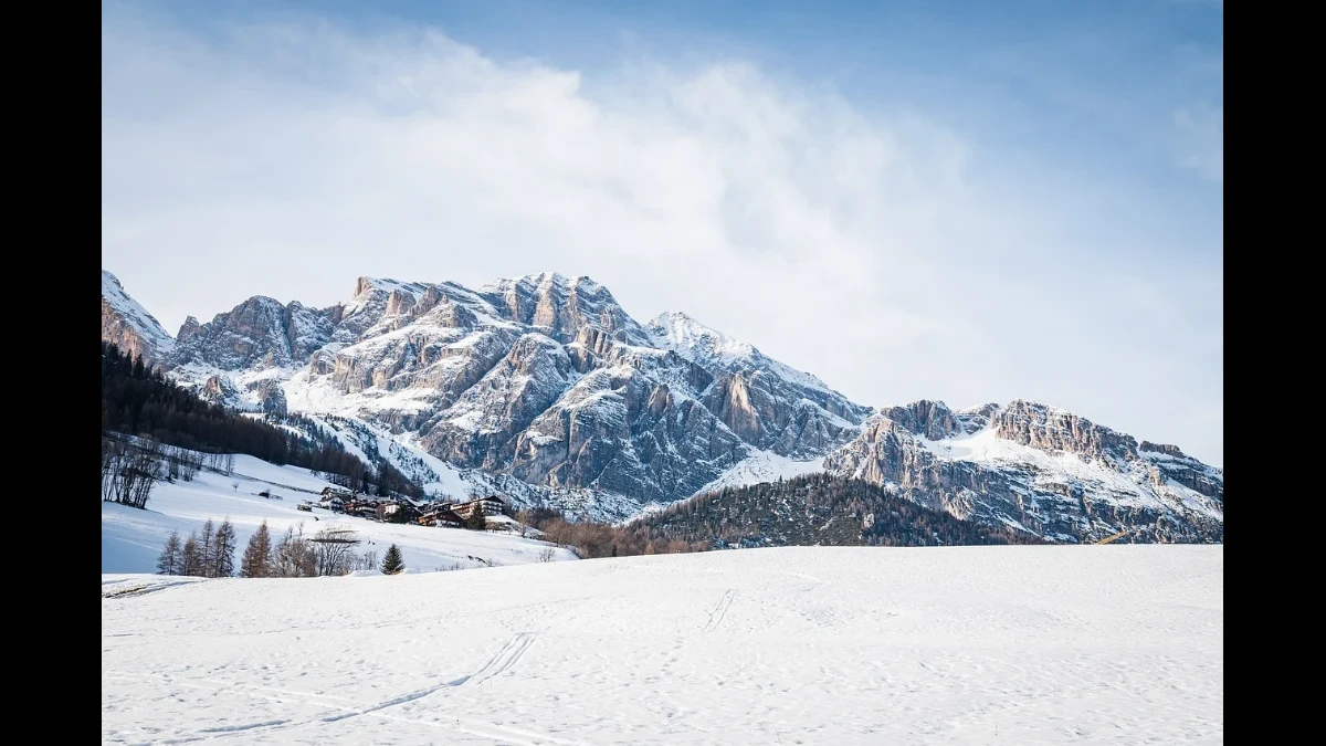 Silenzio, aria pulita, neve segni forti dell'inverno