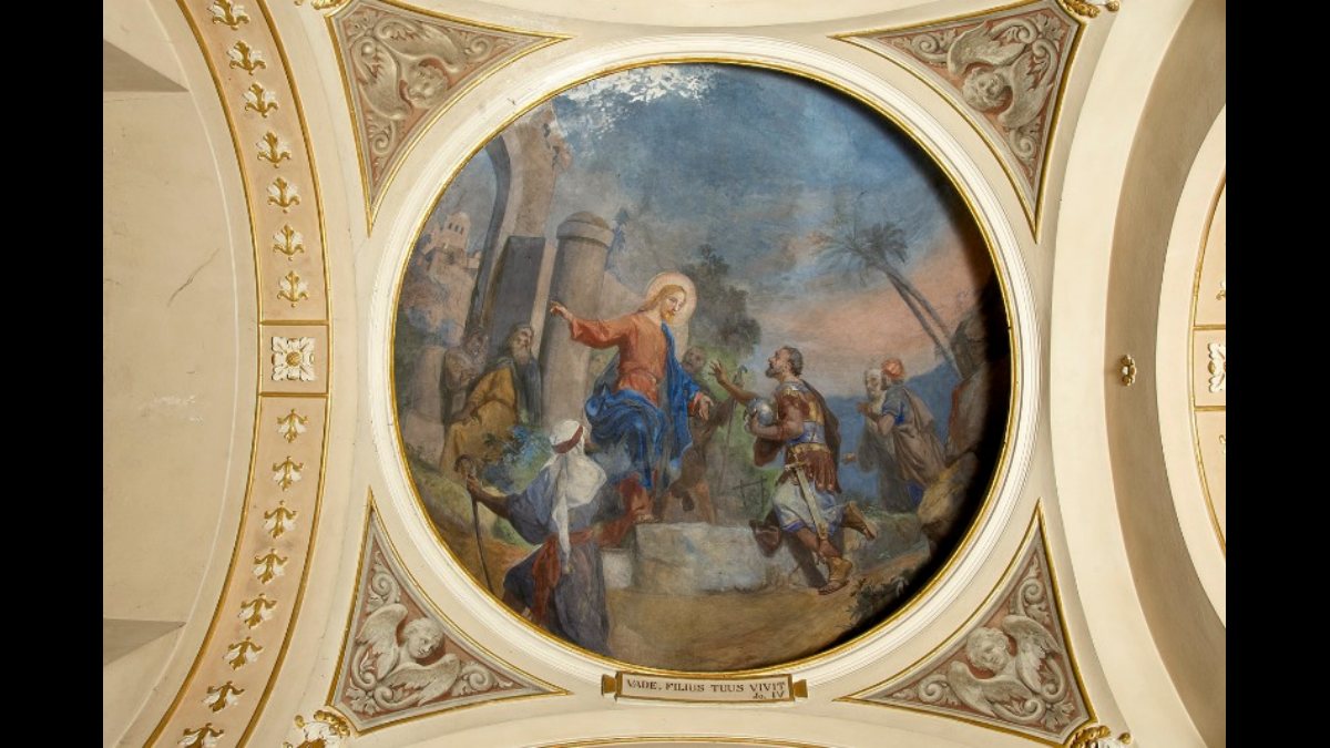 Gesù Cristo guarisce il servo del centurione di Cafarnao