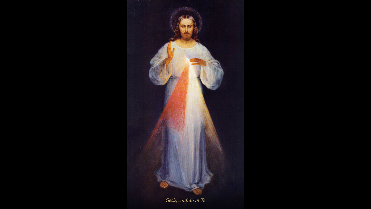 Immagine del sacro cuore di Gesù misericordia